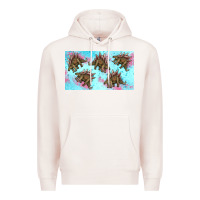 Pale Pink dinosaur stegosaurus sippy cup Premium Hoodie - Artiststas