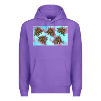 Purple dinosaur stegosaurus sippy cup Premium Hoodie - Artiststas