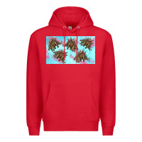 Red dinosaur stegosaurus sippy cup Premium Hoodie - Artiststas