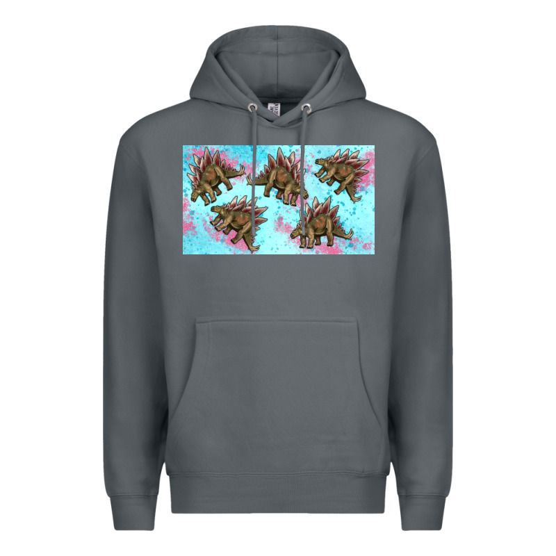 Dinosaur Stegosaurus Sippy Cup Premium Hoodie by Artiststas | Teevron