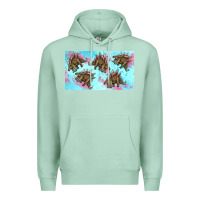 Seafoam dinosaur stegosaurus sippy cup Premium Hoodie - Artiststas