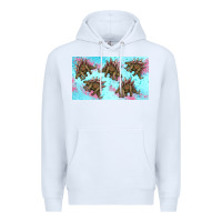White dinosaur stegosaurus sippy cup Premium Hoodie - Artiststas