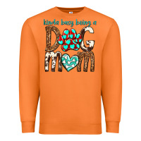 Carrot kinda busy being a dog mom Premium Sweatshirt - texasbilliewilder