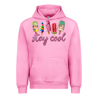 Fuchsia Pink stay cool Urban Hoodie - AdoDesignShop