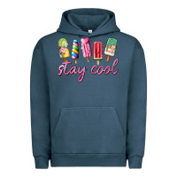 Pigment Midnight Navy stay cool Urban Hoodie - AdoDesignShop