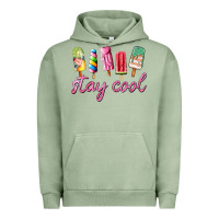 Pigment Oil Green stay cool Urban Hoodie - AdoDesignShop