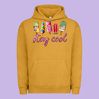 Stay Cool Urban Hoodie Designed By Adodesignshop
