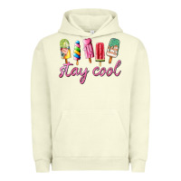 Pigment Pistachio stay cool Urban Hoodie - AdoDesignShop