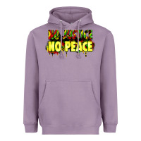 Lavender no justice no peace Heavyweight Hoodie - Zillion Design Studio
