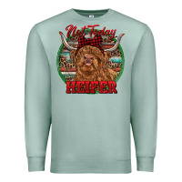 Seafoam Highland Heifer Christmas Premium Sweatshirt - RanaPortraitStore