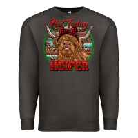 Smoke Highland Heifer Christmas Premium Sweatshirt - RanaPortraitStore