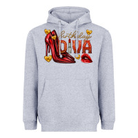 Heather Grey birthday diva Heavyweight Hoodie - texasbilliewilder