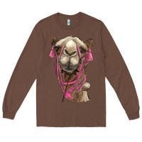 Chestnut camel Long Sleeve Tee - BarkalooDesign