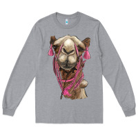 Heather Grey camel Long Sleeve Tee - BarkalooDesign