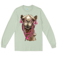 Matcha camel Long Sleeve Tee - BarkalooDesign