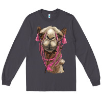 Smoke camel Long Sleeve Tee - BarkalooDesign