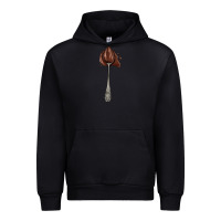 Black spoon with chocolate Urban Hoodie - AdoDesignShop