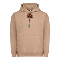 Pigment Burro spoon with chocolate Urban Hoodie - AdoDesignShop