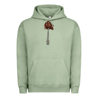 Pigment Oil Green spoon with chocolate Urban Hoodie - AdoDesignShop