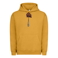 Pigment Peanut Butter spoon with chocolate Urban Hoodie - AdoDesignShop