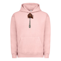 Pigment Salmon spoon with chocolate Urban Hoodie - AdoDesignShop