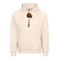 Sandshell spoon with chocolate Urban Hoodie - AdoDesignShop