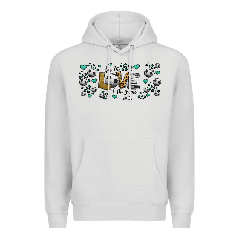 For The Love Of The Game Soccer Premium Hoodie by Jasminsmagicworld | Teevron