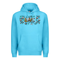 Ocean Blue for the love of the game soccer Premium Hoodie - Jasminsmagicworld