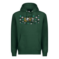 Sports Green for the love of the game soccer Premium Hoodie - Jasminsmagicworld