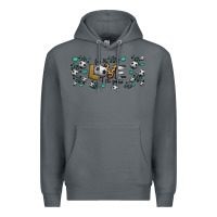 Rock for the love of the game soccer Premium Hoodie - Jasminsmagicworld