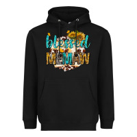 Black blessed memaw with sunflowers Heavyweight Hoodie - texasbilliewilder