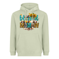 Matcha blessed memaw with sunflowers Heavyweight Hoodie - texasbilliewilder