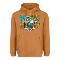Meerkat blessed memaw with sunflowers Heavyweight Hoodie - texasbilliewilder