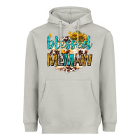 Moon Dust blessed memaw with sunflowers Heavyweight Hoodie - texasbilliewilder