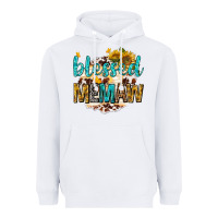 White blessed memaw with sunflowers Heavyweight Hoodie - texasbilliewilder