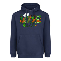 Navy st patricks day love nurse Heavyweight Hoodie - RanaPortraitStore