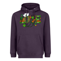 St Patricks Day Love Nurse Heavyweight Hoodie | Teevron