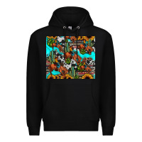 Black rodeo cowboy tumbler Premium Hoodie - JahusDesignShop