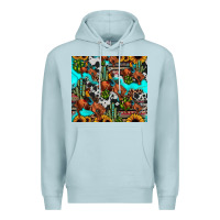 Blue Mist rodeo cowboy tumbler Premium Hoodie - JahusDesignShop