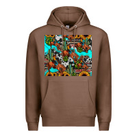 Chestnut rodeo cowboy tumbler Premium Hoodie - JahusDesignShop