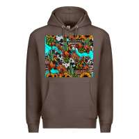 Coffee rodeo cowboy tumbler Premium Hoodie - JahusDesignShop