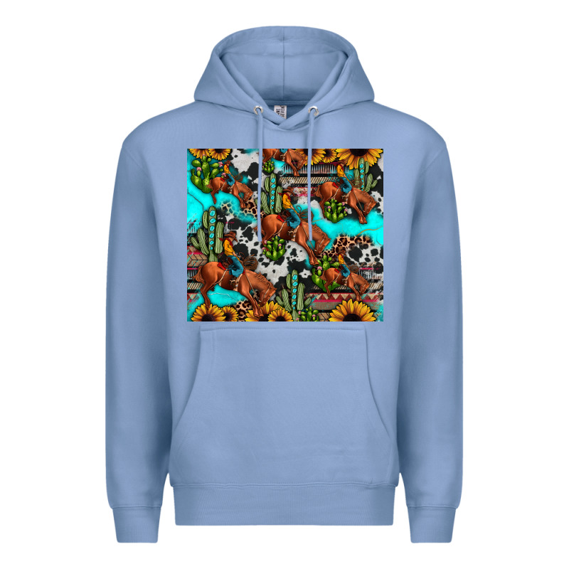 Rodeo Cowboy Tumbler Premium Hoodie by JahusDesignShop | Teevron
