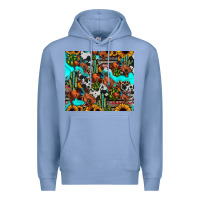 Colony Blue rodeo cowboy tumbler Premium Hoodie - JahusDesignShop