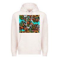 Pale Pink rodeo cowboy tumbler Premium Hoodie - JahusDesignShop
