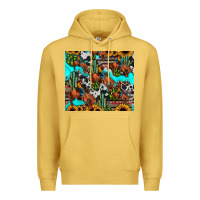 Antique Gold rodeo cowboy tumbler Premium Hoodie - JahusDesignShop