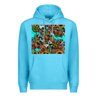 Ocean Blue rodeo cowboy tumbler Premium Hoodie - JahusDesignShop