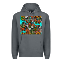 Rock rodeo cowboy tumbler Premium Hoodie - JahusDesignShop