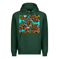 Sports Green rodeo cowboy tumbler Premium Hoodie - JahusDesignShop