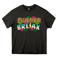 Asphalt Summer Break Heavy Core Tee - CowhideDigitalArt