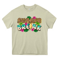Mossy Summer Break Heavy Core Tee - CowhideDigitalArt